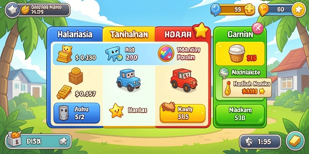 juragan404 - Beragam karakter yang dapat dipilih untuk dimainkan.